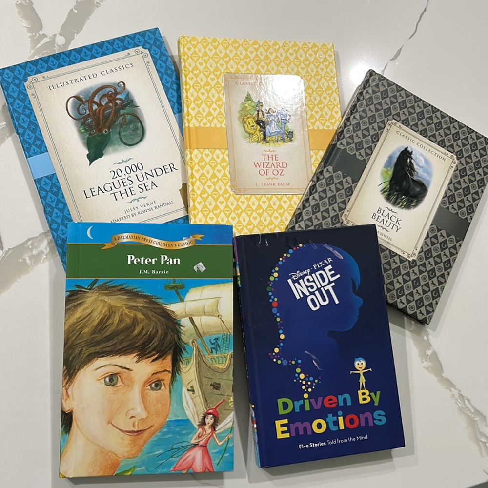 Book bundle of 5
